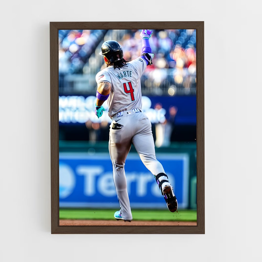 Poster Ketel marte – affiche Baseball (vue 5)